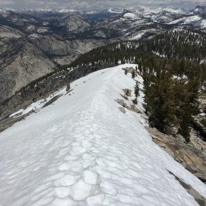 The summit of Clouds Rest in Yosemite National Park